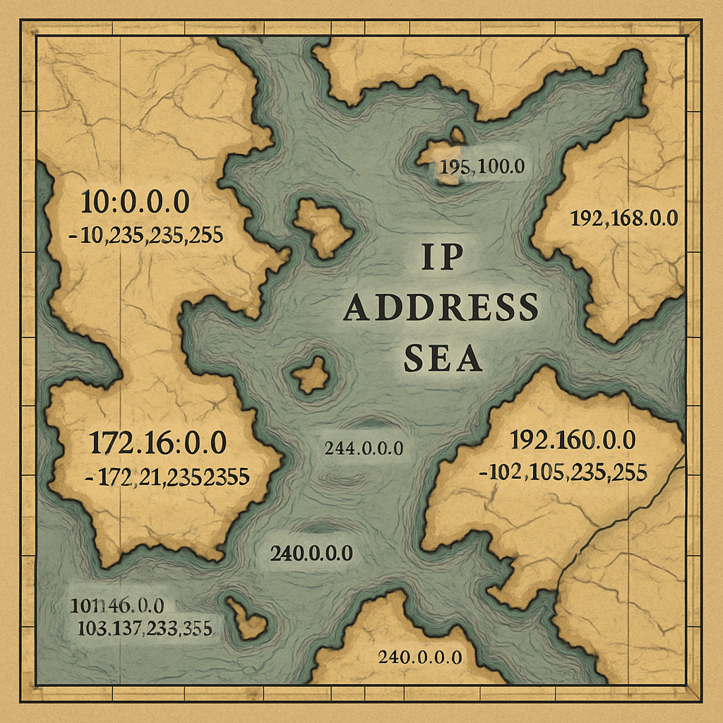 Mapa sieci i adresów IP