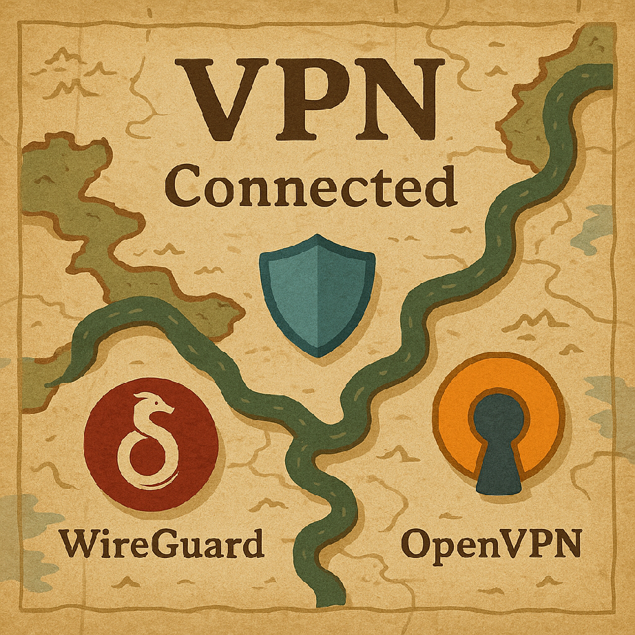 Mapa z VPN